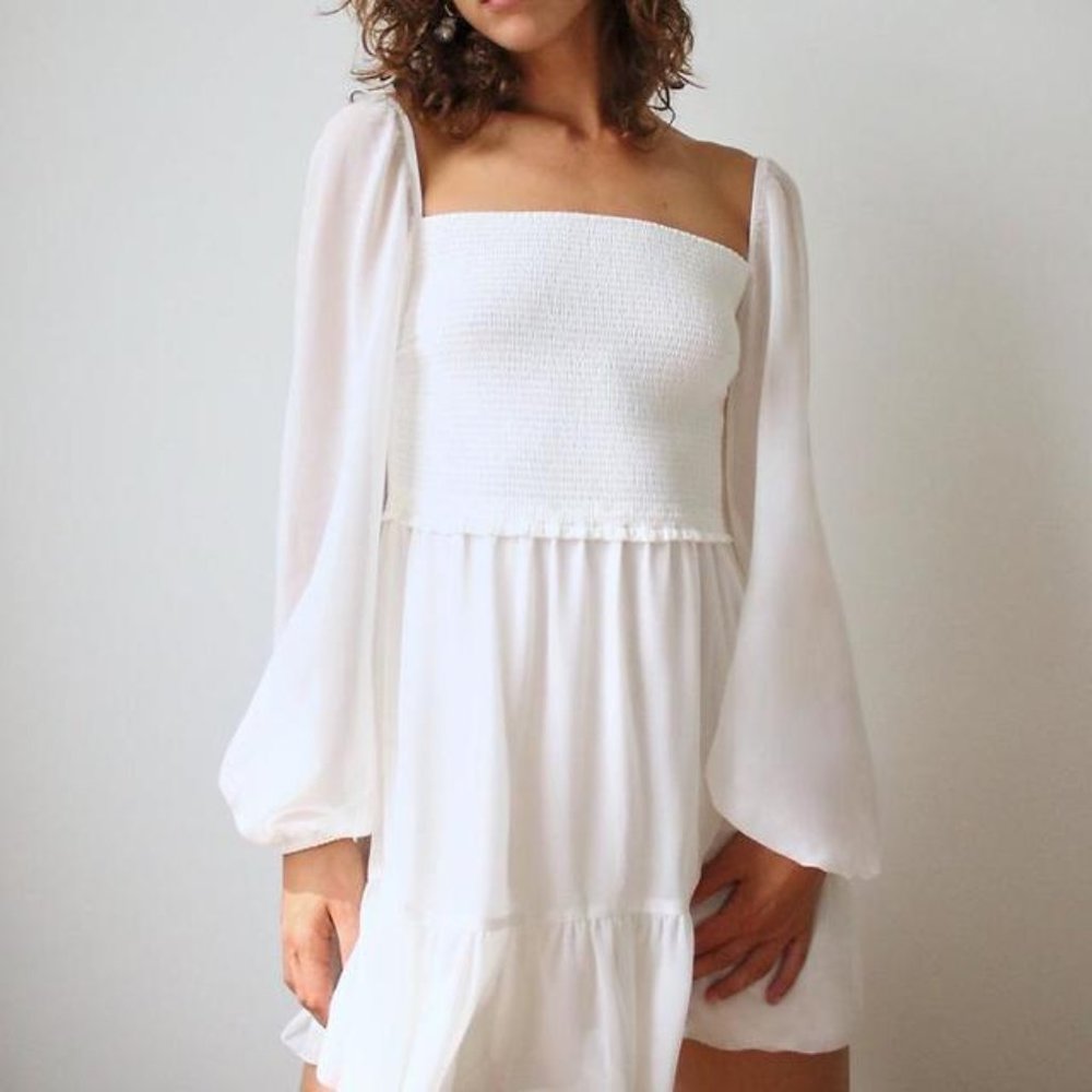 COPY - Aritzia Wilfred Tempest Mini Dress